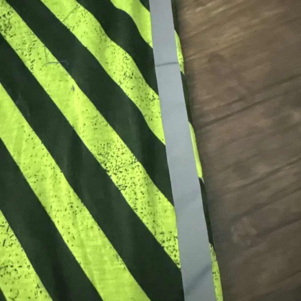 Salt Armour Co. Green Striped Thermal Fleece Lined Face Mask Ski Buff Neckware